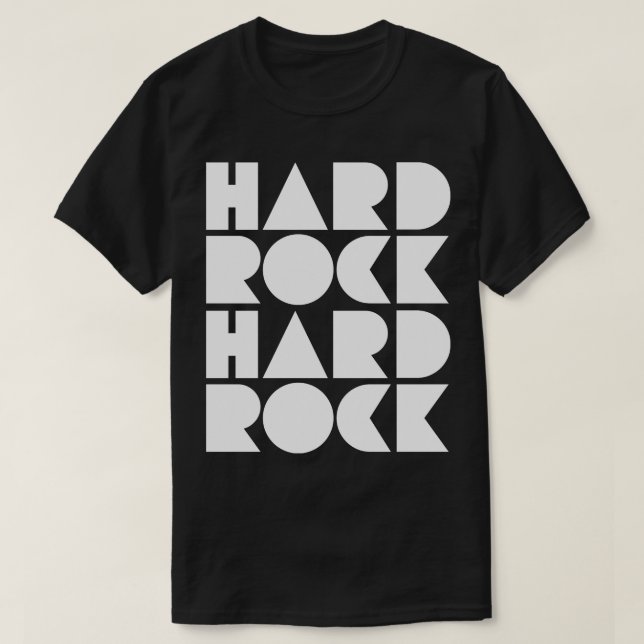 Camiseta duro rock design 1 (Frente do Design)