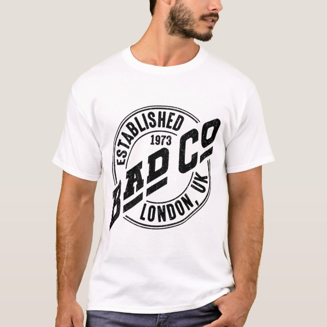 Camiseta Duro Rock, Retro Vintage 1973, Estabelecida Lo (Frente)