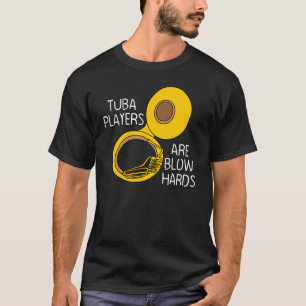 Camiseta Duros de sopro de Tuba