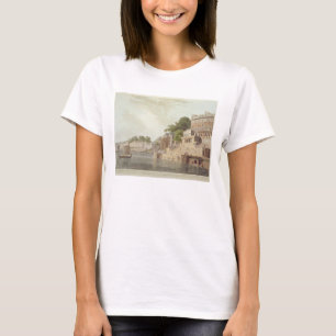 Camiseta Dusasumade Gaut, em Benares no rio Ganges, f