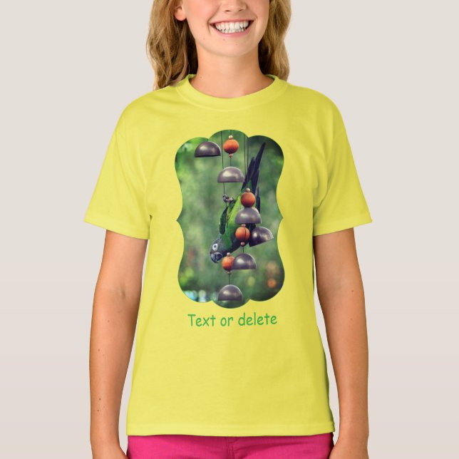 Camiseta Dusky Headed Conure Parrot Personalized (Frente)