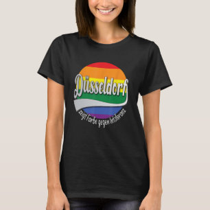 Camiseta Dusseldorf Rainbow Cores Contra Intolerância