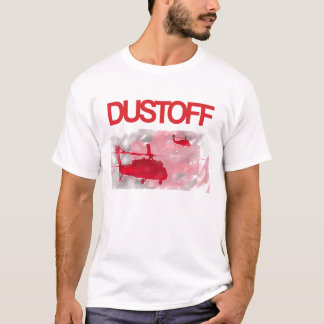 Camiseta Dustoff sobre o tema da bandeira (parte dianteira