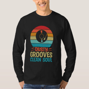 Camiseta Dusty Grooves Limpo Soul Vinyl Records