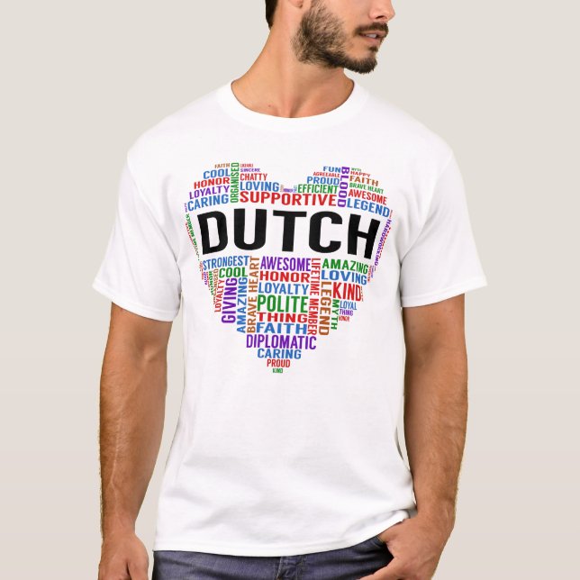 Camiseta DUTCH Legend Heart (Frente)