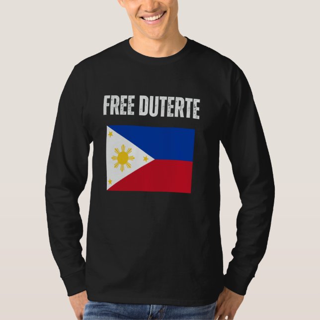 Camiseta Duterte Homecoming Traga a Página Inicial do PRRD  (Frente)