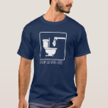 Camiseta Duvidoso vai o adeus<br><div class="desc">Diga adeus no estilo,  e ajude a explicar o círculo da vida a toda em torno de você.</div>