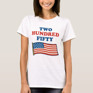 Camiseta Duzentos e Cinquenta EUA. #2