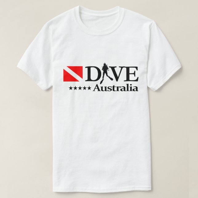 Camiseta DV4 da Austrália (Frente do Design)