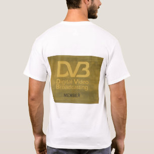 Camiseta DVB - Difusão de vídeo digital