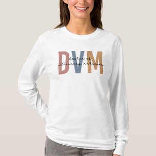 Camiseta DVM Doutorado em Medicina Veterinária