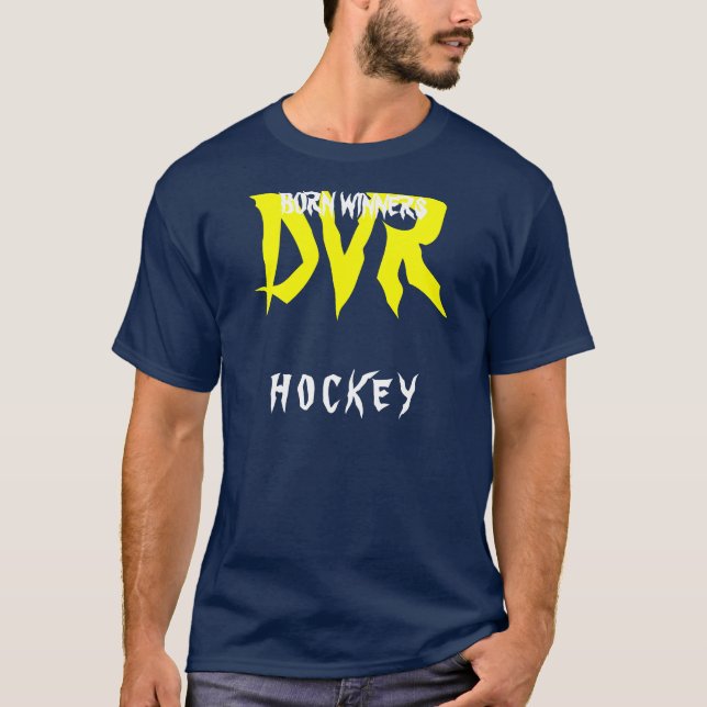 CAMISETA DVR, H O C K E Y, VENCEDORES NASCIDOS (Frente)