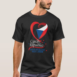 Camiseta Dvur Kralove Nad Labem República Checa Heart Flag 