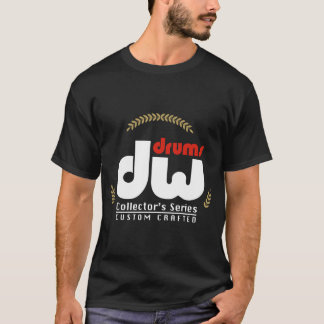 Camiseta DW rufa as séries S preto Crafted costume de