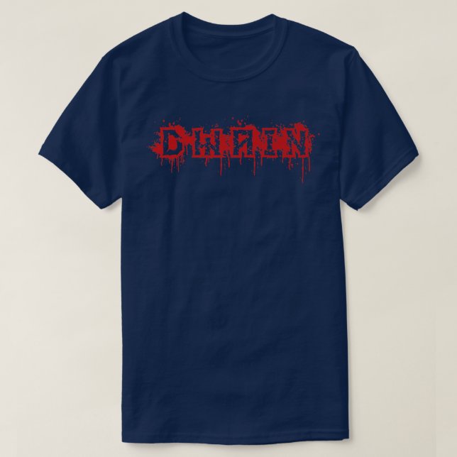 Camiseta Dwain  First Name Halloween Costume Personalized 1 (Frente do Design)