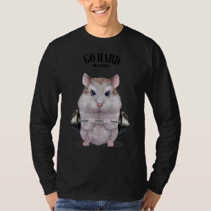Camiseta Dwarf Hamster Muscle Training Welevising Fitnes