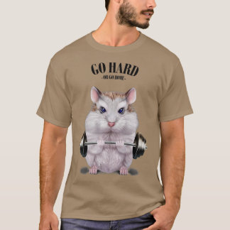 Camiseta Dwarf Hamster Muscle Training Welevising Fitnes