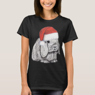 Camiseta Dwarf Lop Olhou Coelho Coelho No Cristo De Papai N