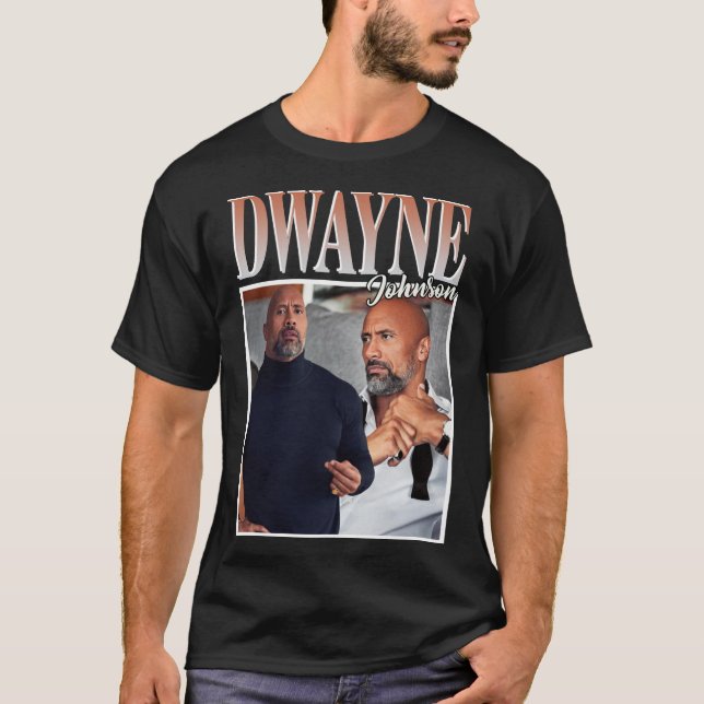Camiseta Dwayne Johnson T-Shirt Classic (Frente)
