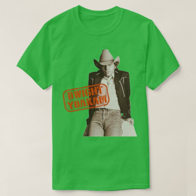 Camiseta Dwight Yoakam O Grande Tributo Do Ícone Do País (Frente do Design)