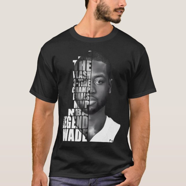 Camiseta Dwyane Wade - Legado (Frente)