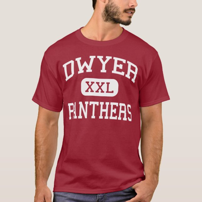 Camiseta Dwyer - panteras - alto - Palm Beach Gardens (Frente)