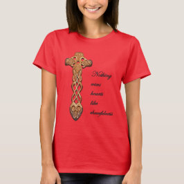 Camiseta Dwynwen Nada conquista os corações como a alegria