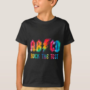 Camiseta Dye Rock The Test Day Exam For Teacher Stu