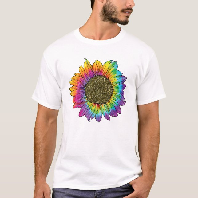 Camiseta DYE SFLOWER Peace Love (Frente)