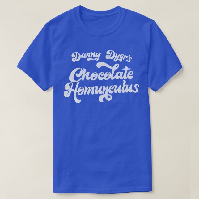 Camiseta Dyers Chocolate Homunculus Peep Show Banda (Frente do Design)