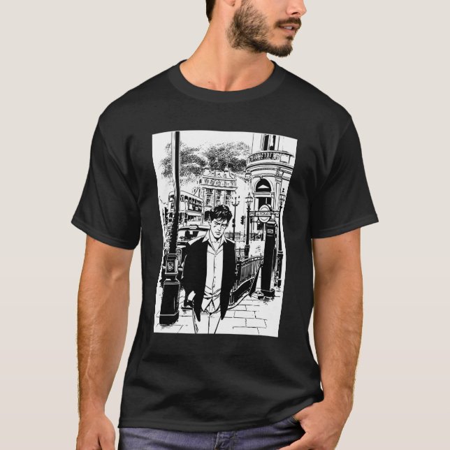 Camiseta Dylan Dog Premium (Frente)