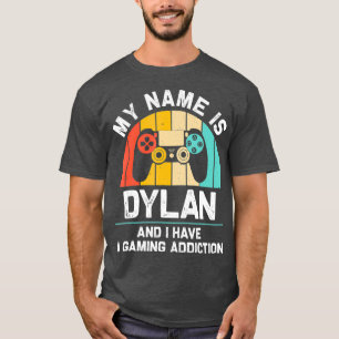 Camiseta DYLAN Gift Name Personalizado Engraçado Geek de Jo