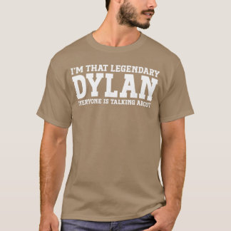 Camiseta Dylan Nome Pessoal Divertido Família Dylan