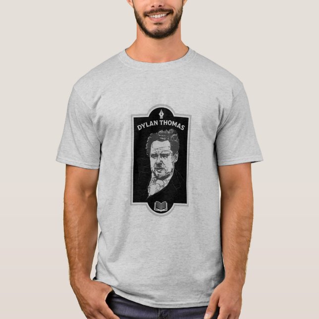 Camiseta Dylan Thomas Welsh Poet (Frente)
