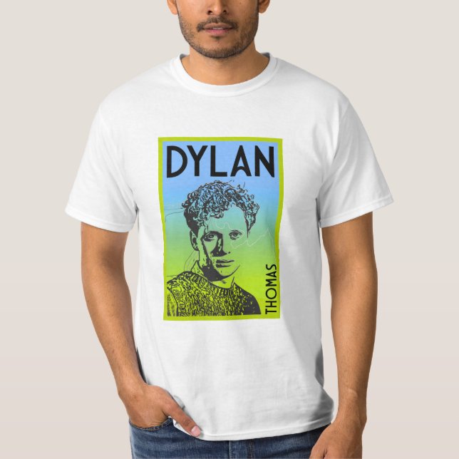 Camiseta Dylan Thomas Welsh Poet (Frente)