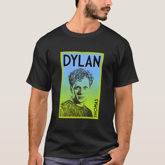 Camiseta Dylan Thomas Welsh Poet (Frente)