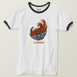 Camiseta Dynamic Chorba Soup Wave Art Moroccan Food Bowl