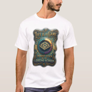 Camiseta Dynamic Gold A VIDA É UM JOGO