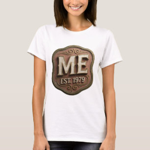 Camiseta Dynamic Gold ME EST 1979 Design Personalizado