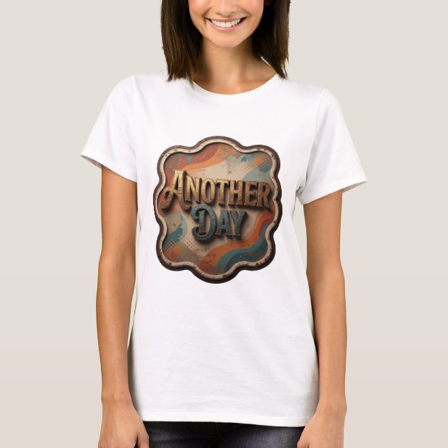 Camiseta Dynamic Gold OUTRO DIA Impressão (Frente)