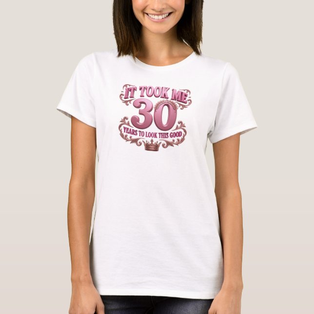 Camiseta Dynamic Pink PEGOU 30 OLHA BOM Design de Arte (Frente)