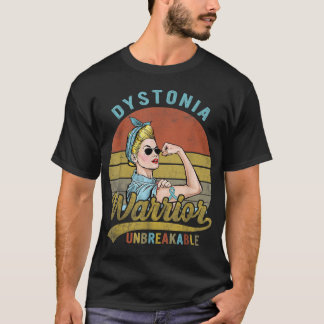 Camiseta Dystonia Warrior Vintage Consciência Inseparável
