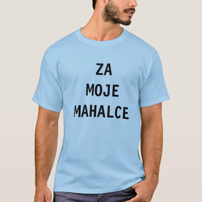 Camiseta Dzeko - Za Moje Mahalce - t-shirt 10 (Frente)