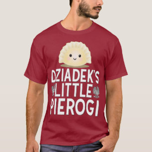 Camiseta Dziadek Little Pierogi Kids Orgulho Polonês Polô