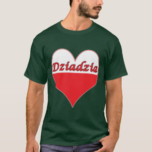 Camiseta Dziadzia Polska Heart