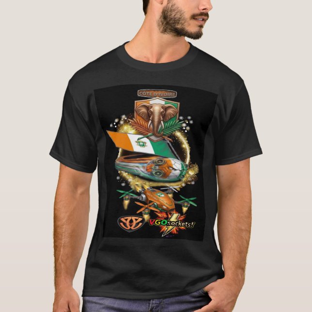 Camiseta E2-Costa do Marfim (Frente)
