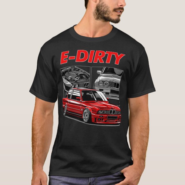 Camiseta E30 Turbo Euro Car Avançado (Frente)