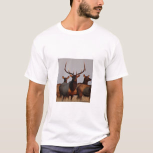 Camiseta E66 Alce Macho e Fêmeas