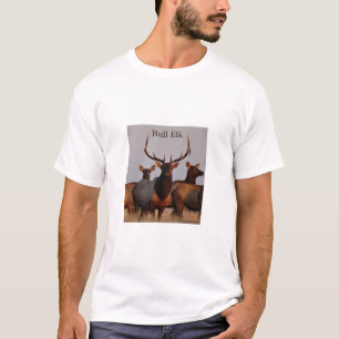 Camiseta E66 Touro Elk e Vacas