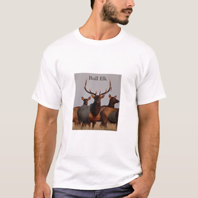 Camiseta E66 Touro Elk e Vacas (Frente)